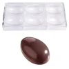 Chocolade Holvorm Chocolate World Glad Ei (3x) 81x54x30mm