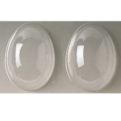 Chocolade Holvorm Pasen Half-Ei Glad (2x) 15,4x11x5,5cm.