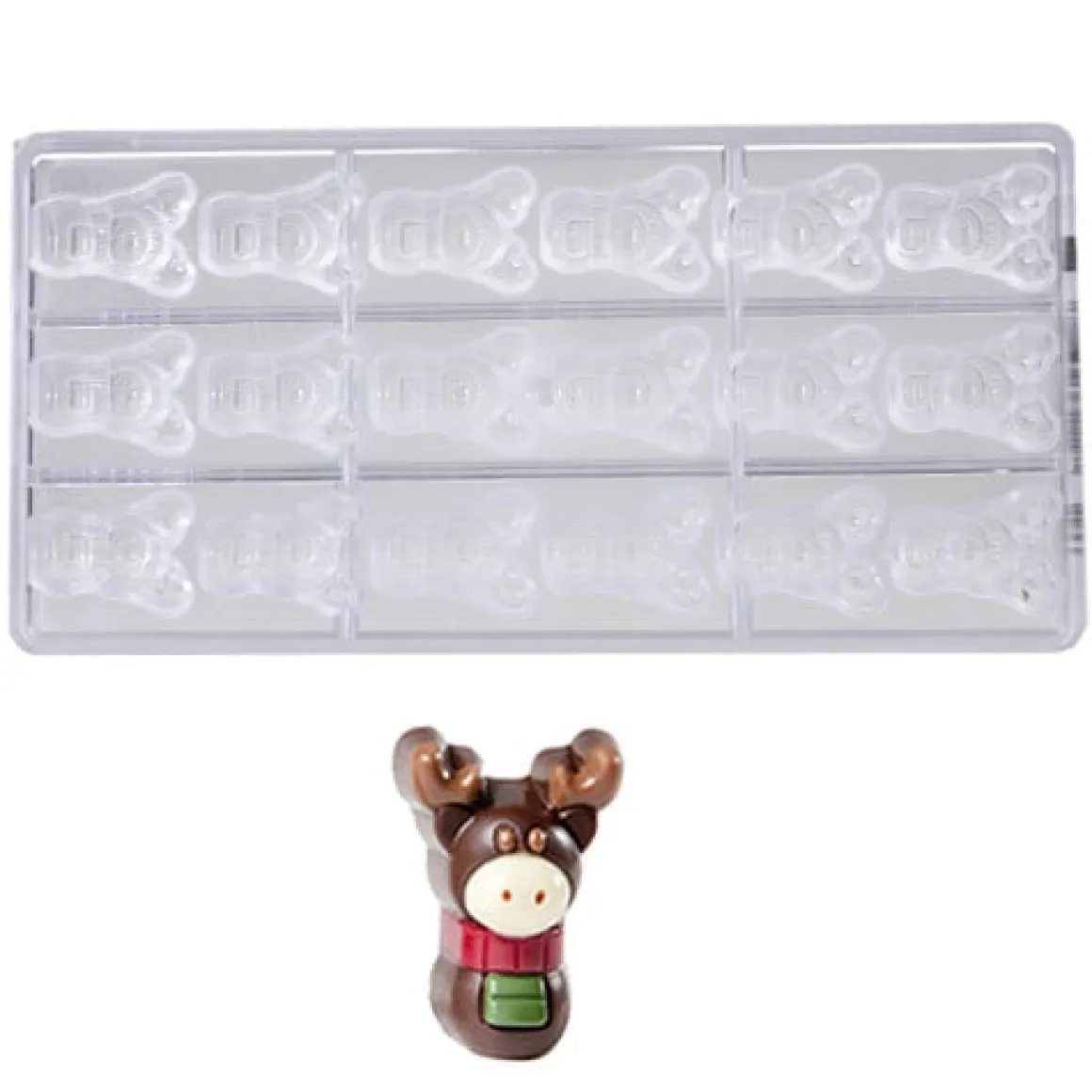 Chocolademal Chocolate World Eland (18x) 39x29x19,5mm