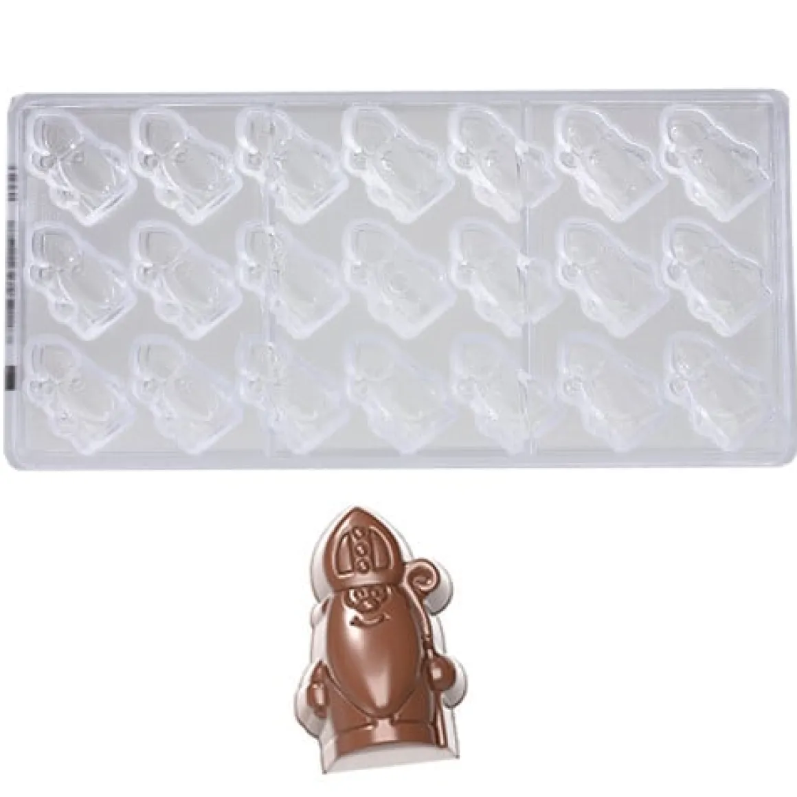 Chocolademal Chocolate World Sint Praline (21x) 40x25x18 mm