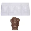 Chocolademal Chocolate World Kerstman (4x) 84x60x36mm