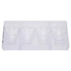 Chocolademal Chocolate World Kerstman (4x) 84x60x36mm