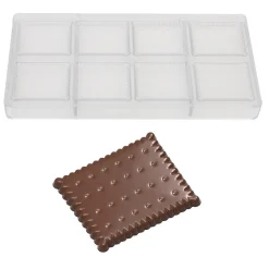 Chocolademal Chocolate World Petit Beurre (8x) 59,5x50x5mm
