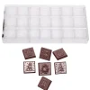 Chocolademal Chocolate World Kerst Ass. (21x) 31x10mm