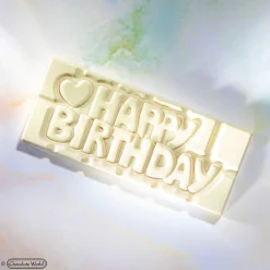 Chocolademal Chocolate World Tablet Happy Birthday (4x)