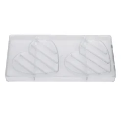 Chocolademal Chocolate World Tablet Hart (2x) 125x110x10mm