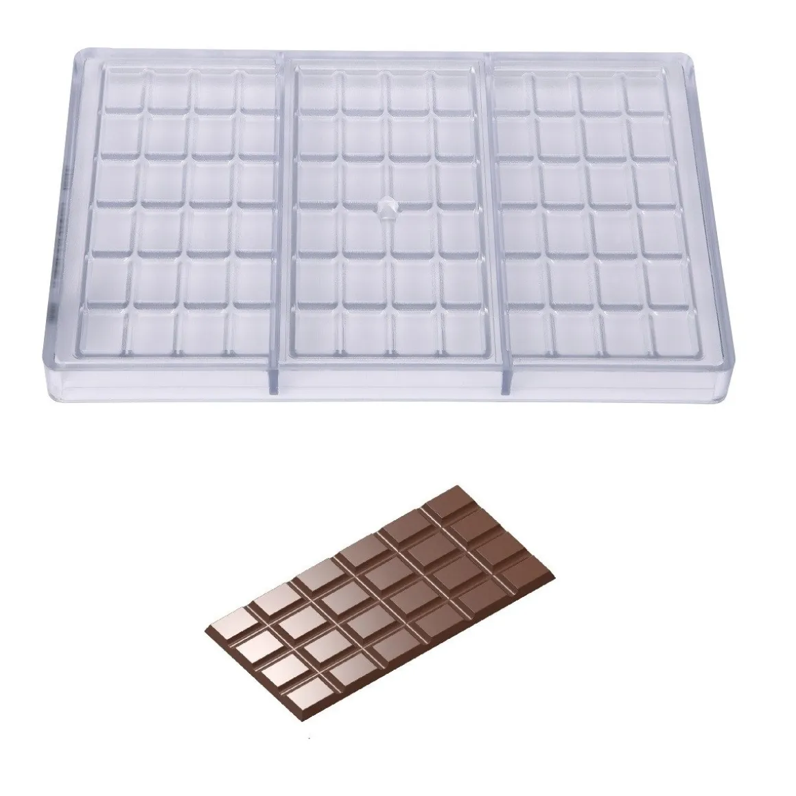 Chocolademal Chocolate World Tablet (3x) 156x77x5mm**