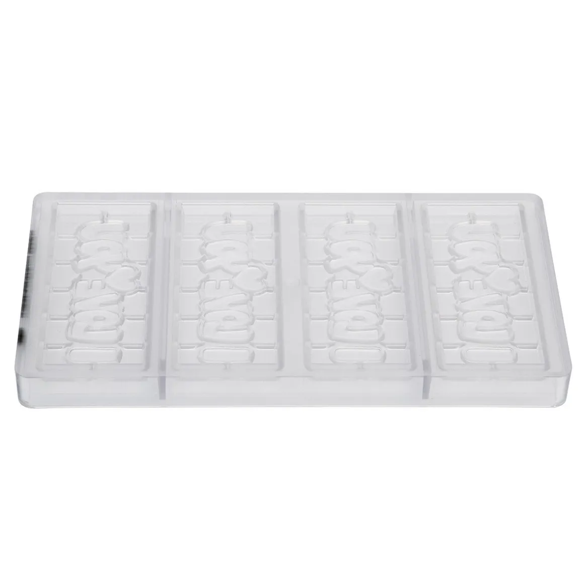 Chocolademal Chocolate World Tablet I Love You (4x) 118x50mm