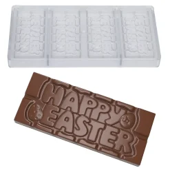 Chocolademal Chocolate World Tablet Happy Easter (4x)