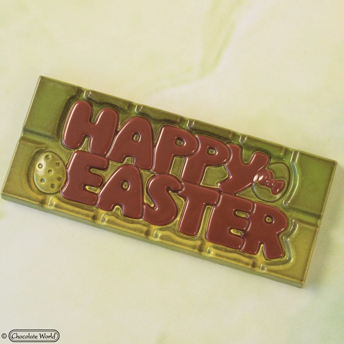 Chocolademal Chocolate World Tablet Happy Easter (4x)