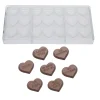 Chocolademal Chocolate World Hartjes Figuren (21x) 30x26x7mm