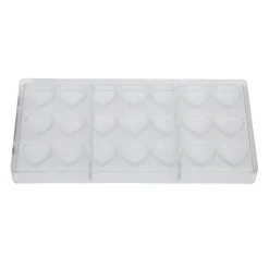 Chocolademal Chocolate World Hartjes Figuren (21x) 30x26x7mm