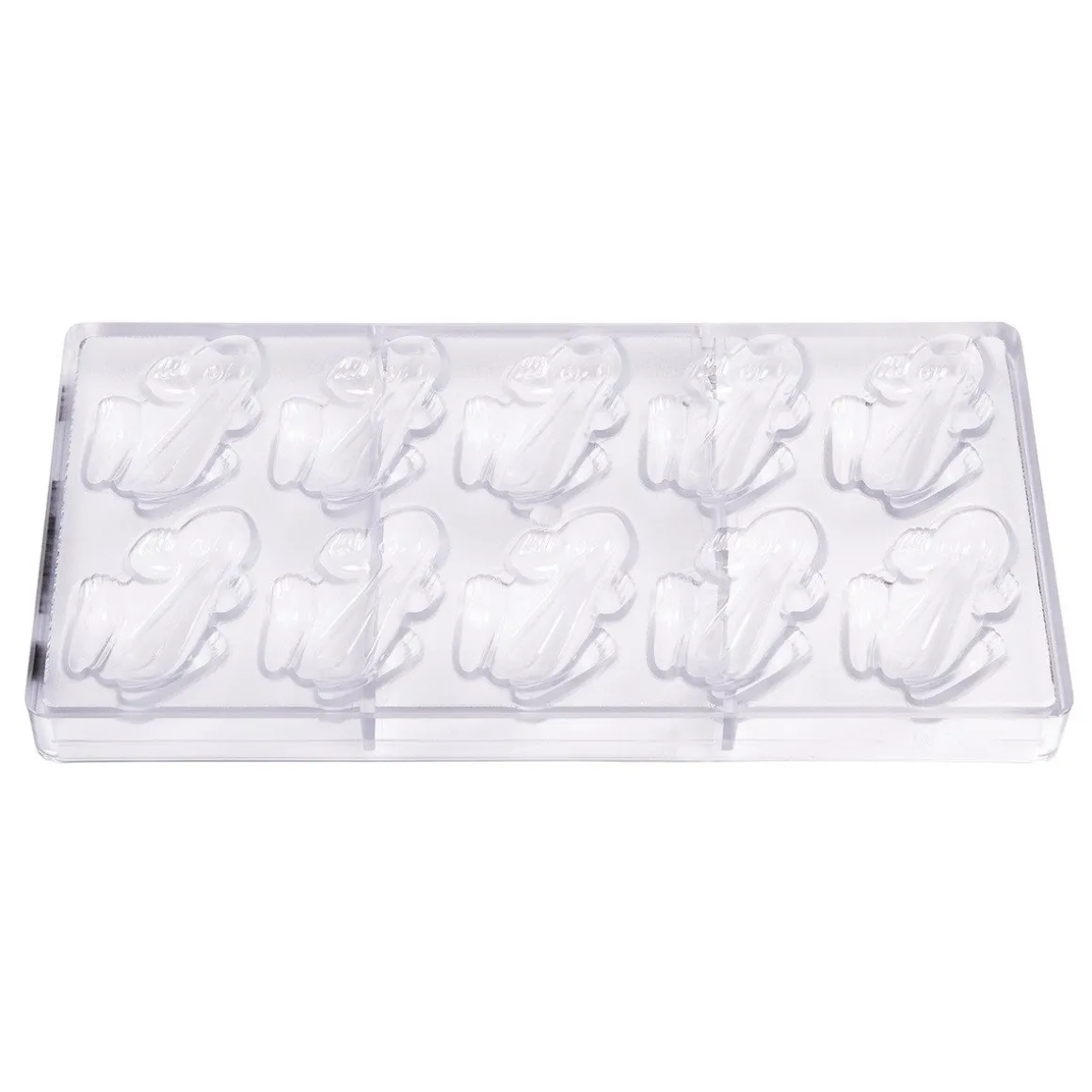 Chocolademal Chocolate World Kikker (10x) 66x45mm