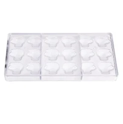 Chocolademal Chocolate World Schaap (18x) 37,5x32x12,5mm
