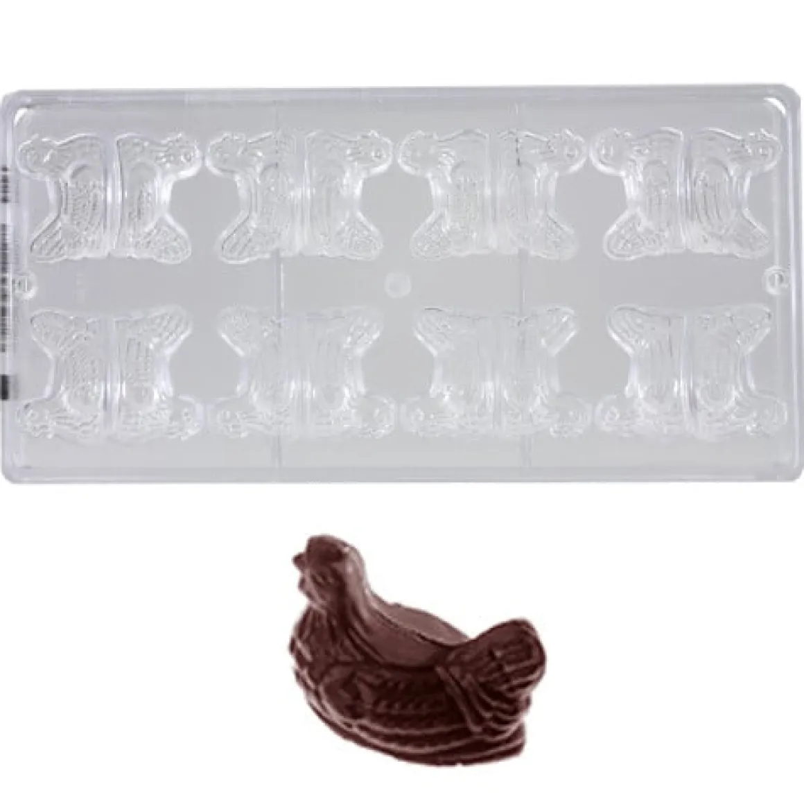 Chocolademal Chocolate World Kip (16x) 44x29x12 mm