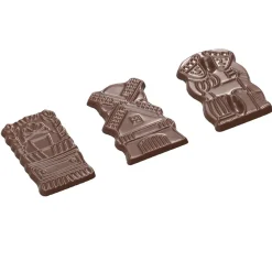 Chocolademal Chocolate World Vintage (12x) 53x36x3mm