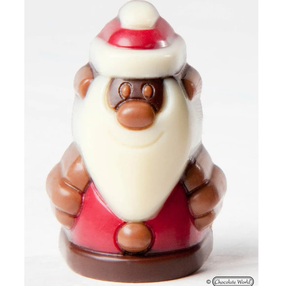 Chocolademal Chocolate World Kerstman (21x) 38x27x17,5mm