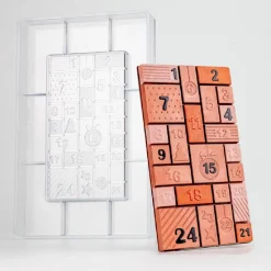 Chocolademal Countdown Adventskalender Tablet 10x18cm