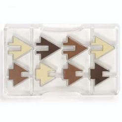 Chocolademal Kerstboom combineren (8x) 4x4,2 cm**