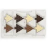 Chocolademal Kerstboom (8x) 4x4,2 cm