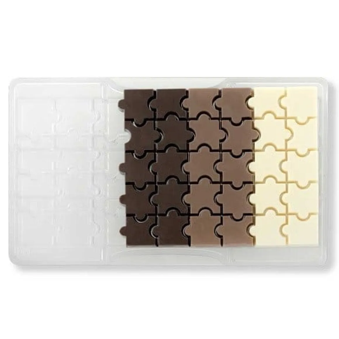 Chocolademal Puzzel (32x) 2x0,7 cm
