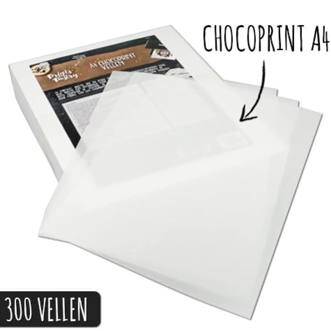 Chocoprint sheets A4-formaat (300 vellen)