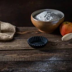 CleanBaking Kunststof Vlaaipan Gekarteld Ø8,5cm