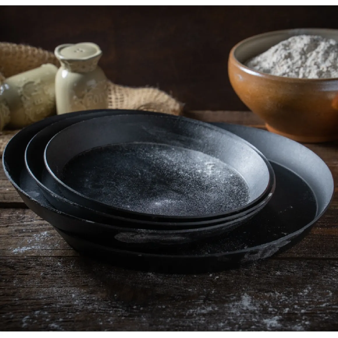 CleanBaking Kunststof Vlaaipan Glad Ø18,5cm