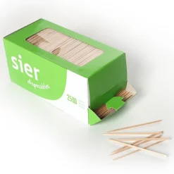 Cocktailprikker Hout Ø2mm/6,5cm 2500st.