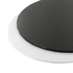 Culpitt Cakeboard Zwart Mat Extra Stevig Ø25cm