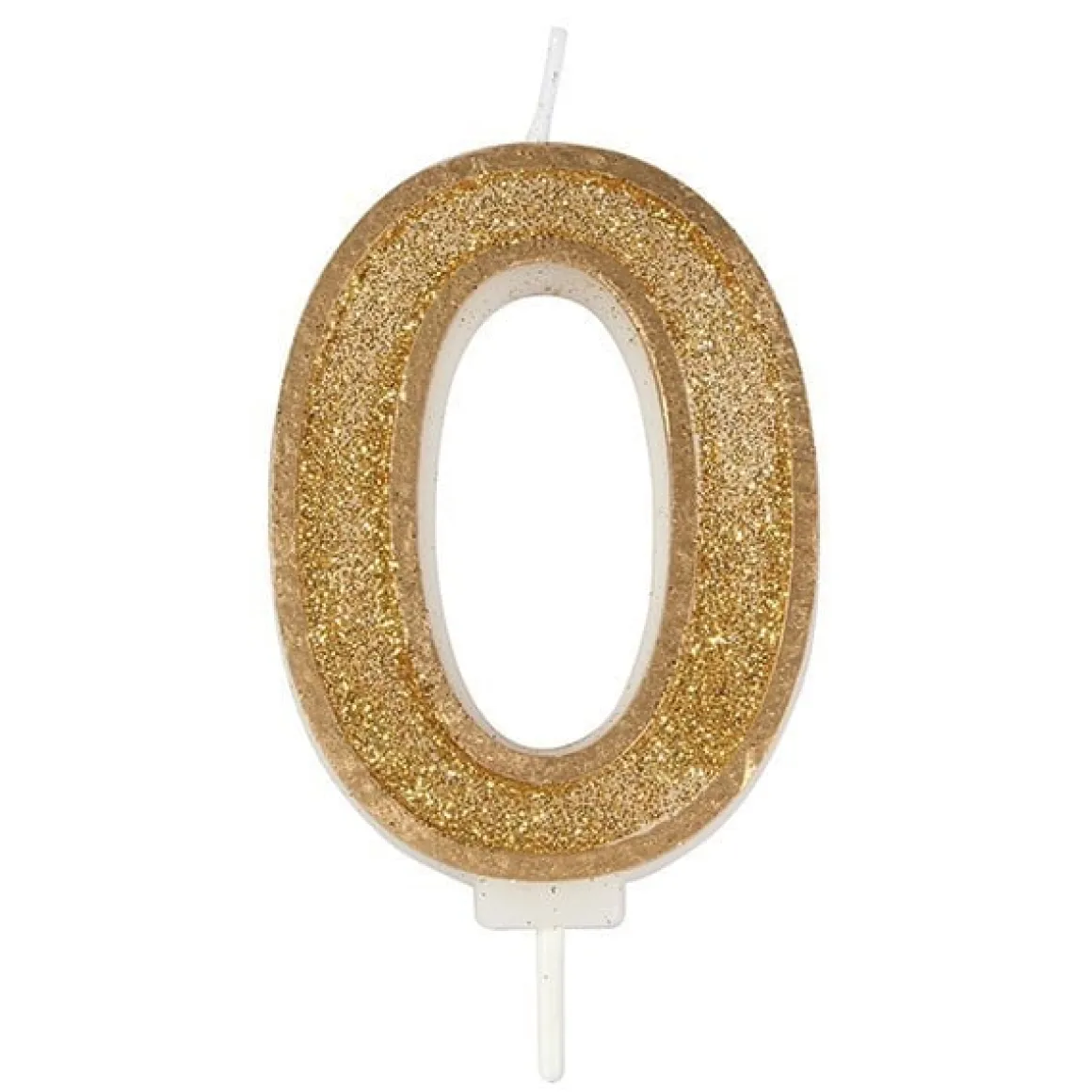 Culpitt Cijferkaars #0 Goud met Glitter