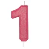 Culpitt Cijferkaars #1 Roze met Glitter