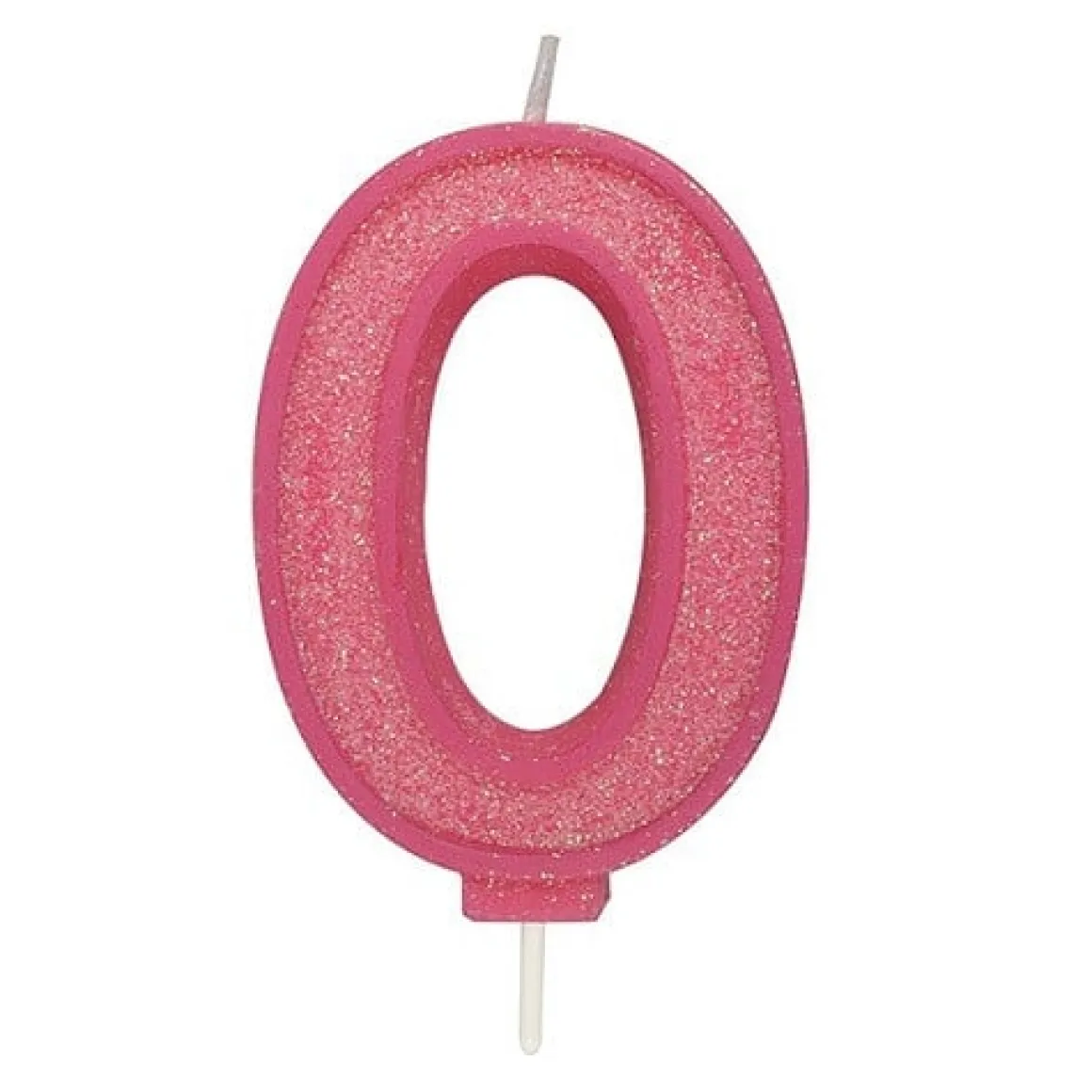 Culpitt Cijferkaars #0 Roze met Glitter