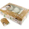Culpitt Cupcake Doosje 6/12 Sneeuwpop (tray-venster) 20st.