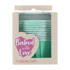 Culpitt Cupcake Vormpjes Aqua 50mm 12st.