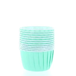 Culpitt Cupcake Vormpjes Aqua 50mm 12st.