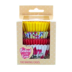 Culpitt Cupcake Vormpjes Bloemen 50mm 100st.