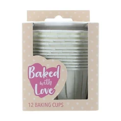 Culpitt Cupcake Vormpjes Ivoor 50mm 12st.