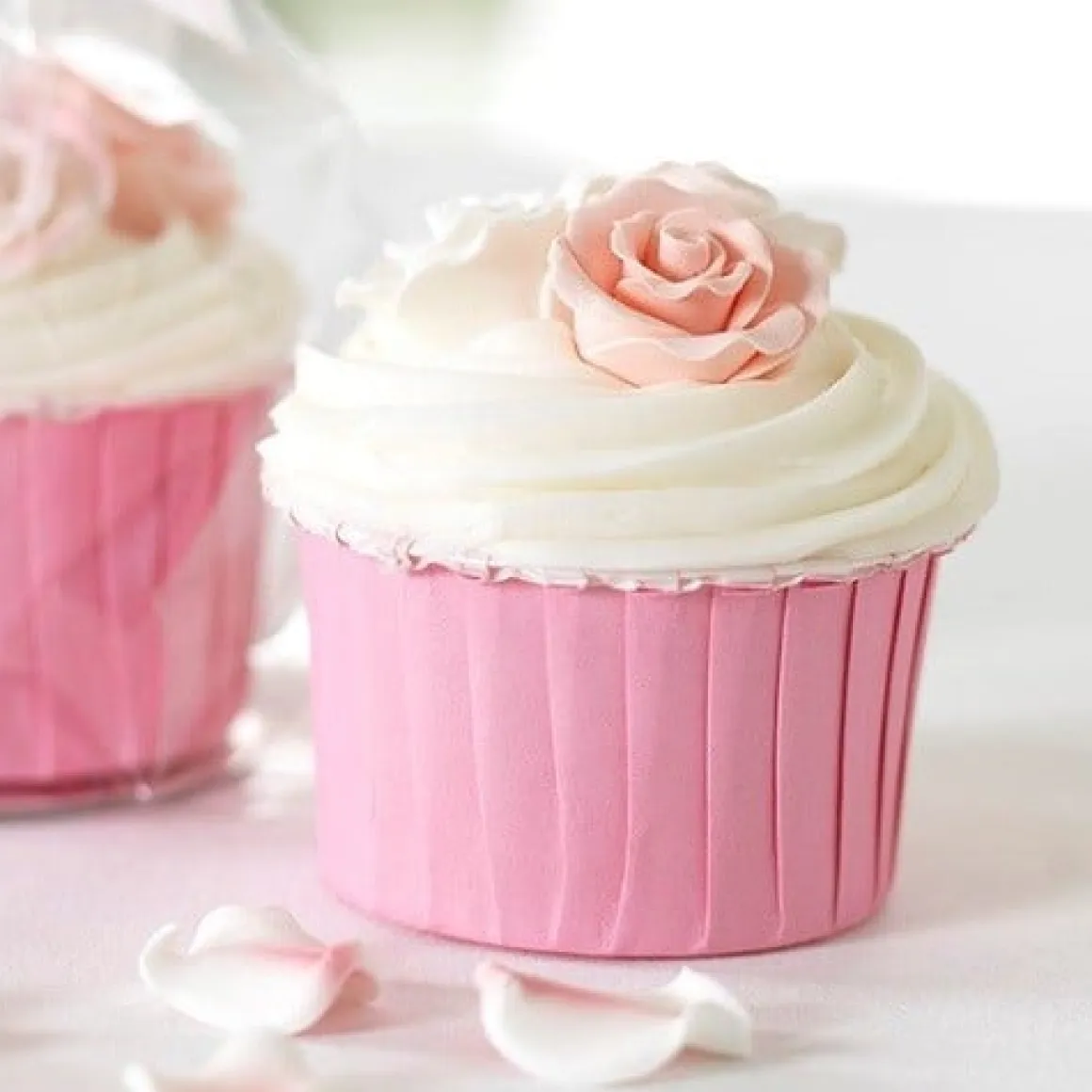 Culpitt Cupcake Vormpjes pastel Roze 60mm 24st.