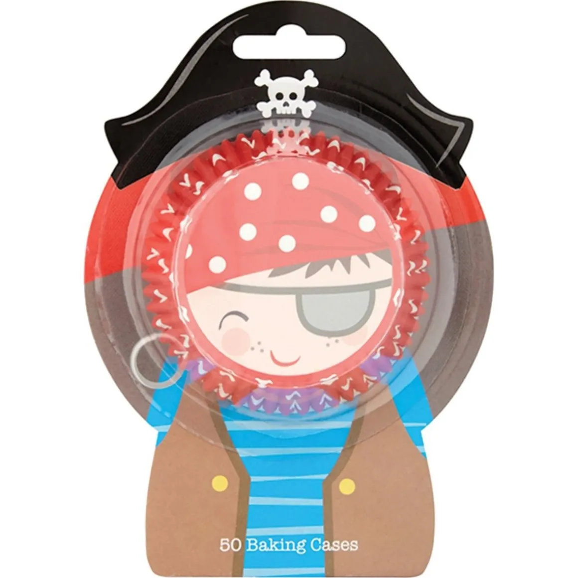 Culpitt Cupcake Vormpjes Piraten 50mm 50st.