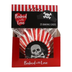 Culpitt Cupcake Vormpjes Piraten 50mm 25st.