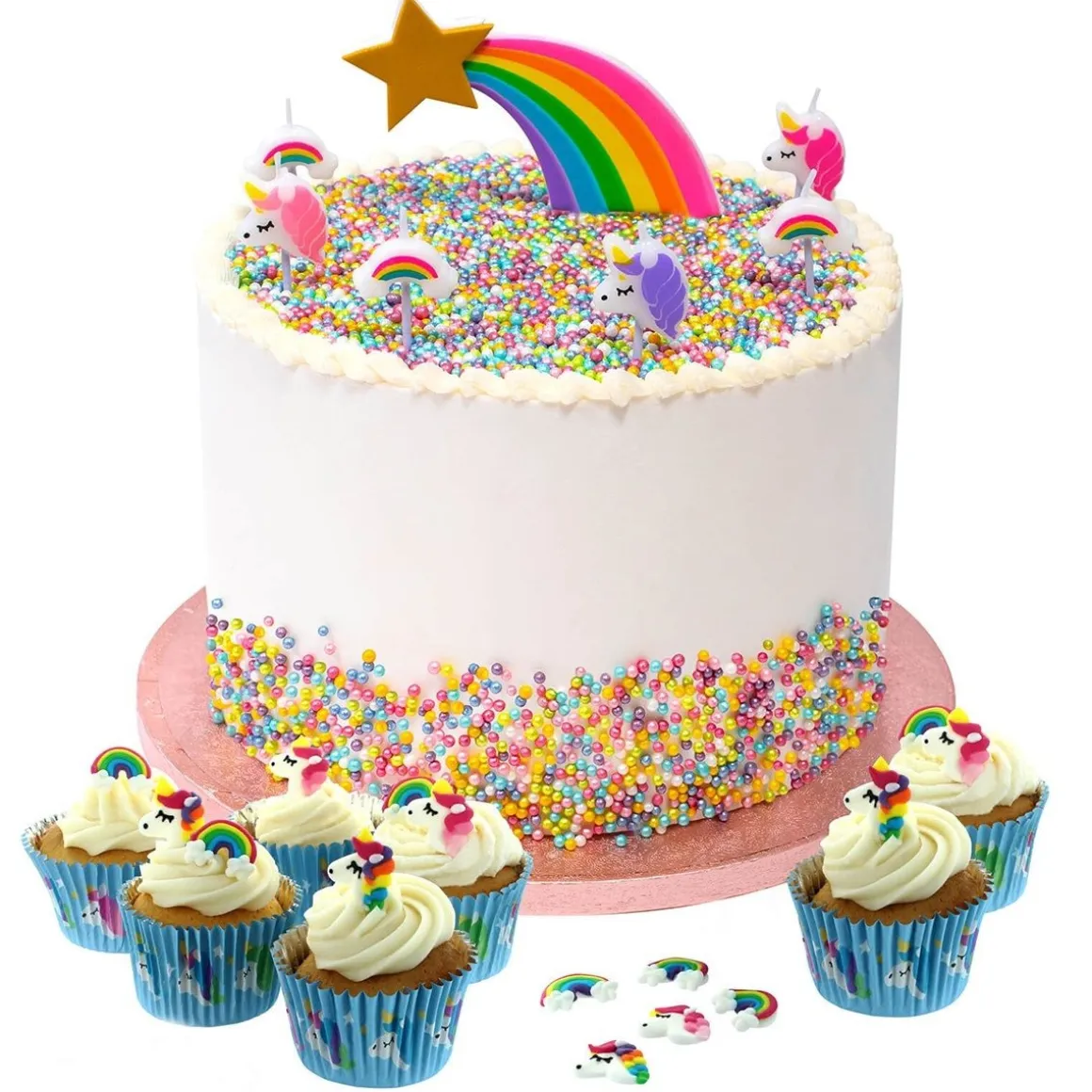 Culpitt Cupcake Vormpjes Unicorn 50mm 25st.