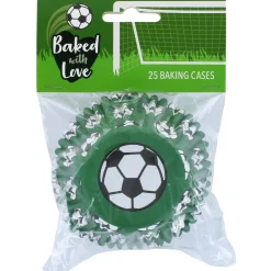 Culpitt Cupcake Vormpjes Voetbal 50mm 25st.