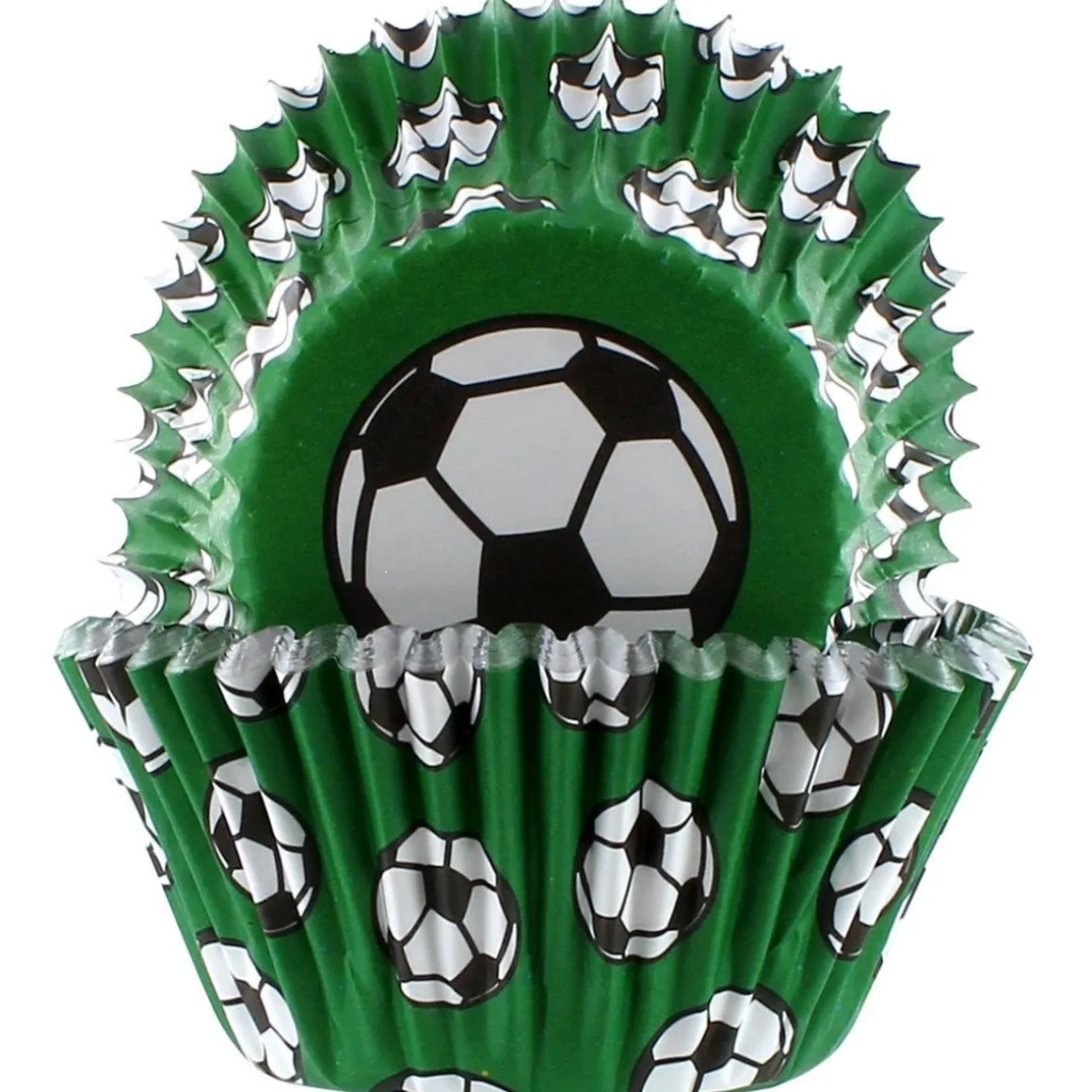 Culpitt Cupcake Vormpjes Voetbal 50mm 25st.
