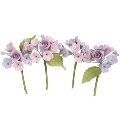 Culpitt Gumpaste Spray Lila Mini Rozen 4st.