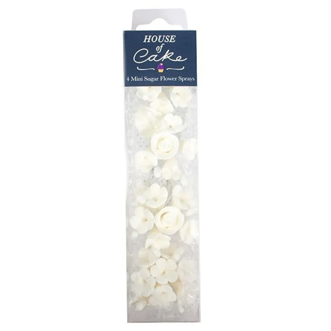Culpitt Gumpaste Spray Witte Mini Rozen 4st.