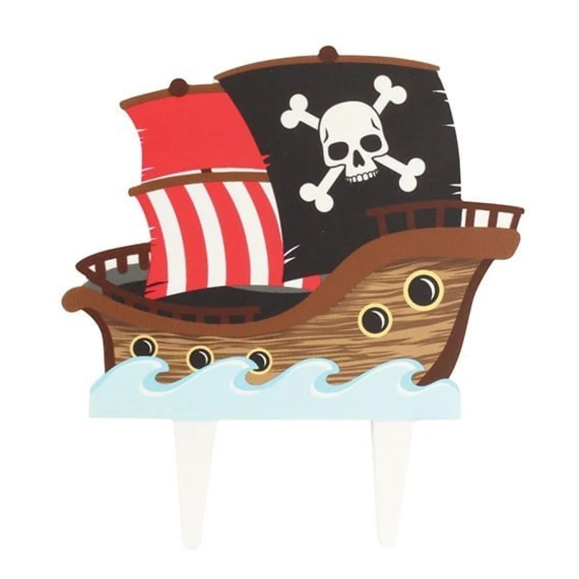 Culpitt Gumpaste Taarttopper Piratenschip 135mm