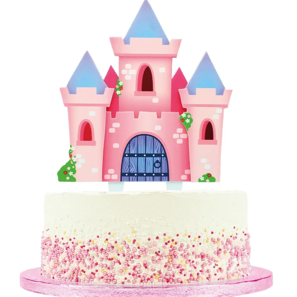 Culpitt Gumpaste Taarttopper Prinsessenkasteel 16,5x23cm