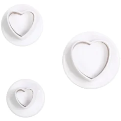 Culpitt Plunger Cutter Set Hartjes 3st.