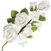Culpitt Suikerbloem Witte Rozen 14,5cm